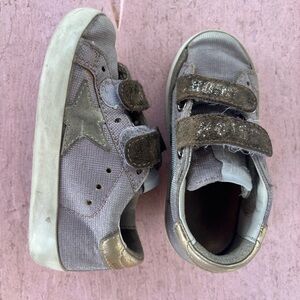 Authentic Golden Goose Toddler Shoes in Purple Glitter - Size 7 / 23 EU